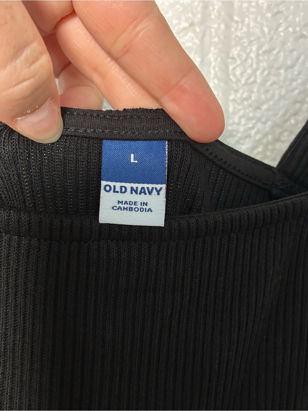 NEW Old Navy cotton rayon blend rib knit midi tank dress - Picture 8 of 10